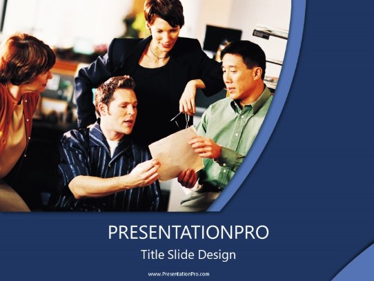 Details PowerPoint Template title slide design