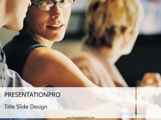 Meeting04 PowerPoint Template title slide design