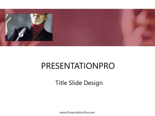 Min21 PowerPoint Template title slide design