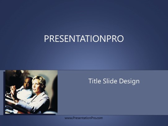 Min26 PowerPoint Template title slide design