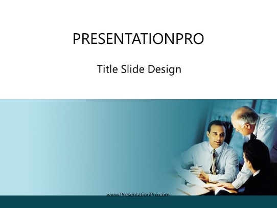 Min27 PowerPoint Template title slide design
