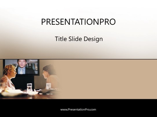Min28 PowerPoint Template title slide design