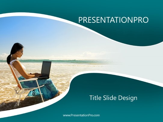 The Right Idea PowerPoint Template title slide design