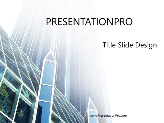 Building PowerPoint Template title slide design