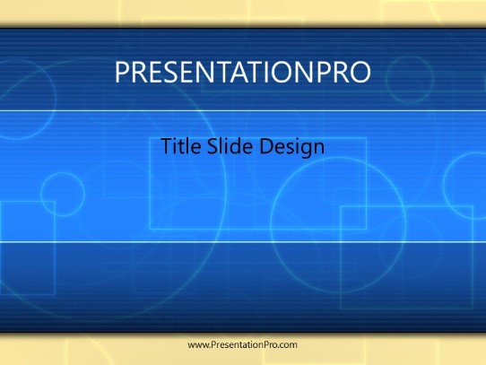 Drafting PowerPoint Template title slide design