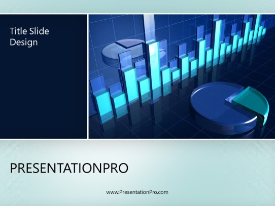 Floating Figures PowerPoint Template title slide design