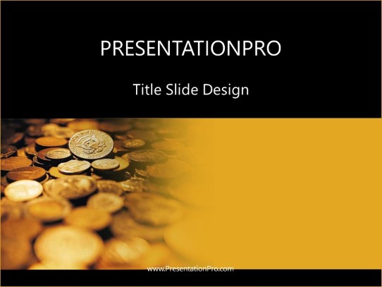 Min04 PowerPoint Template title slide design