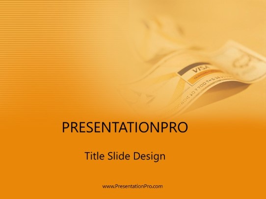 Min05 PowerPoint Template title slide design