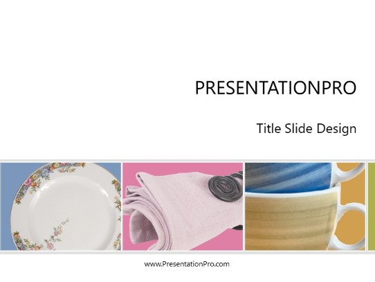 Pastel Settings PowerPoint Template title slide design