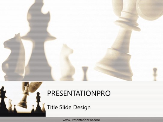Move Beige PowerPoint Template title slide design