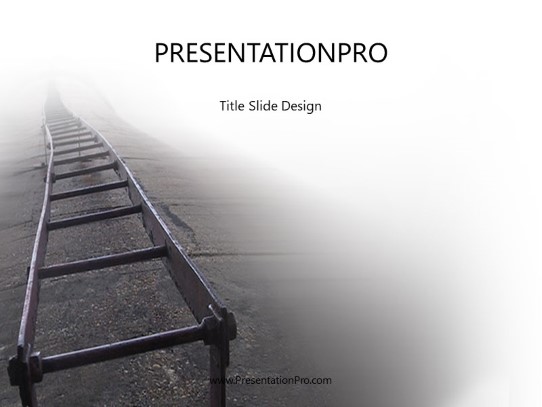 Upward PowerPoint Template title slide design