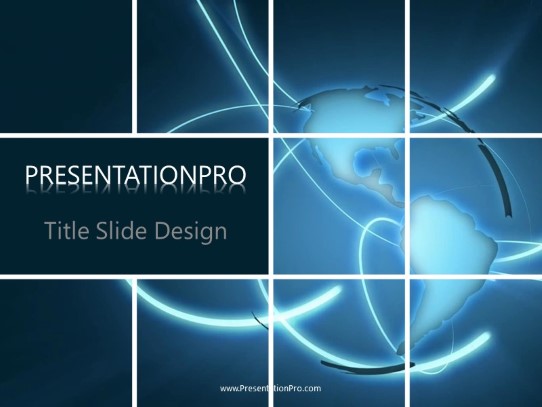 Global 0022 2 PowerPoint Template title slide design