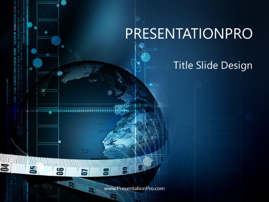Global Design PowerPoint Template title slide design
