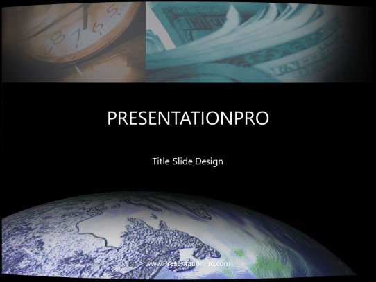 Worldbiz PowerPoint Template title slide design