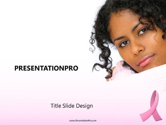 Awareness PowerPoint Template title slide design