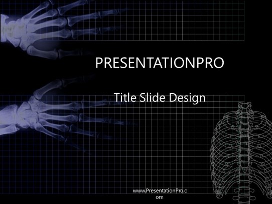 Medgrid PowerPoint Template title slide design