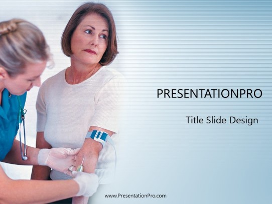 Medical11 PowerPoint Template title slide design