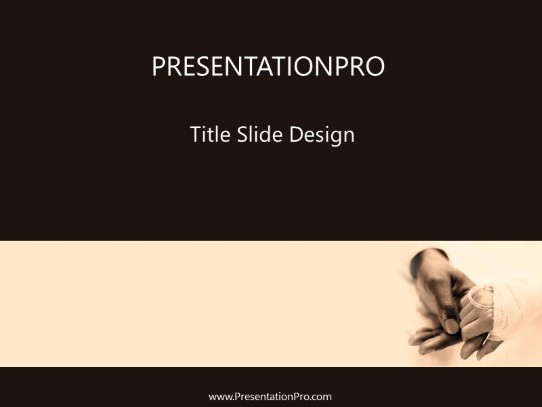 Min14 PowerPoint Template title slide design