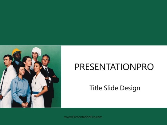 Group08 PowerPoint Template title slide design