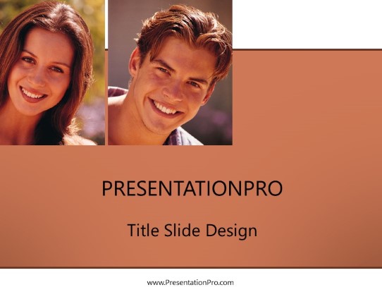 People13 PowerPoint Template title slide design