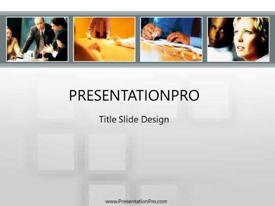Consulting 03 PowerPoint Template title slide design