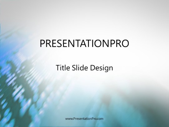 Circuit PowerPoint Template title slide design