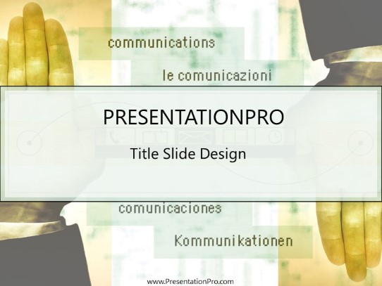 Hight01 PowerPoint Template title slide design