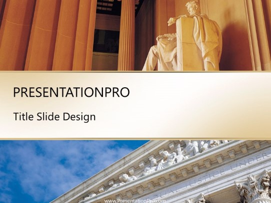 Dc01 PowerPoint Template title slide design