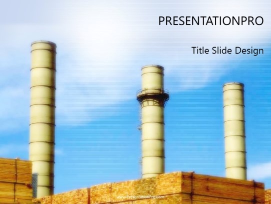 3stacks PowerPoint Template title slide design