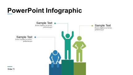 Winner PowerPoint Infographic pptx design