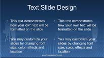 Animated World Business Widescreen PowerPoint Template text slide design
