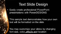 Abstract 0934 Widescreen PowerPoint Template text slide design