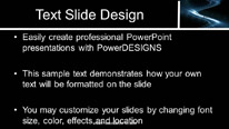 Animated Abstract 0063 Widescreen PowerPoint Template text slide design