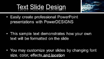 Animated Abstract 0365 Widescreen PowerPoint Template text slide design