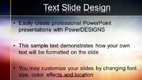 Animated Abstract 0525 Widescreen PowerPoint Template text slide design