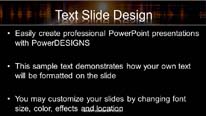 Animated Global Digital 121 Widescreen PowerPoint Template text slide design