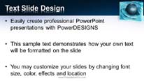 Animated Widescreen Global 0001 2 PowerPoint Template text slide design