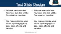 Animated Medical Widescreen PowerPoint Template text slide design