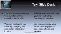 Animated Widescreen Tech 0005 PowerPoint Template text slide design