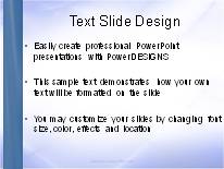 Animated Waveform Flow PowerPoint Template text slide design