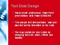 Stars Stripes PowerPoint Template text slide design