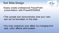 Puzzle Solved Widescreen PowerPoint Template text slide design