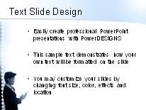 Animated Reachout PowerPoint Template text slide design