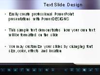 Animated Screens PowerPoint Template text slide design