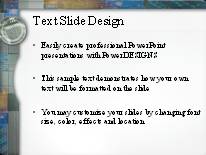 Animated Line Pulse PowerPoint Template text slide design