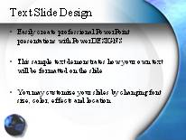 Animated Ovals PowerPoint Template text slide design