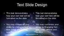 Top Of World Widescreen PowerPoint Template text slide design