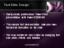 Animated Dense Light Frame Dark PowerPoint Template text slide design