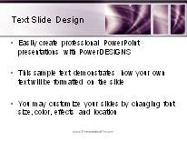 Animated Dense Light Tribox Light PowerPoint Template text slide design
