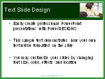 Financial05 PowerPoint Template text slide design